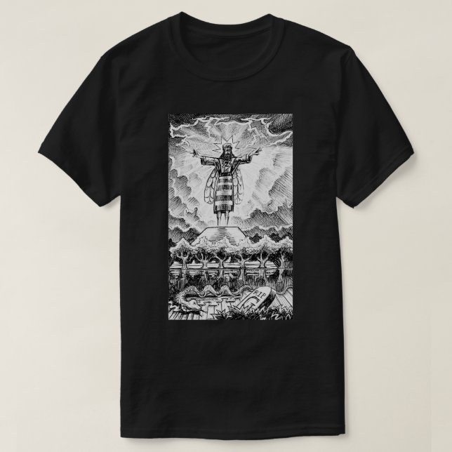 CAMISETA POR LO TANTO, SPAKE ZARATHUSTRA (Diseño del anverso)