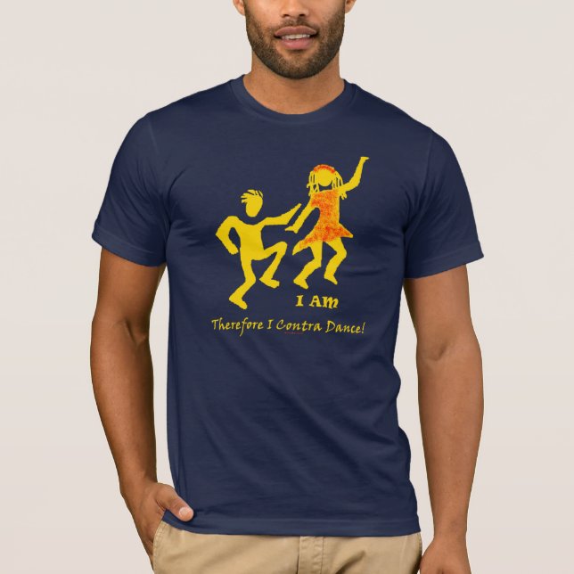 Camiseta Por lo tanto yo contra danza (Anverso)