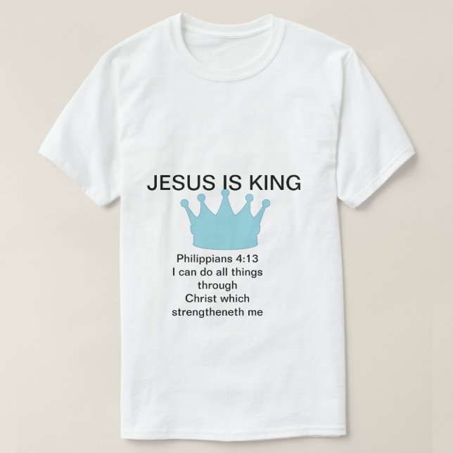 CAMISETA POR LOS QUE CREEN EN JESÚS Y LO ACEPTAN (Diseño del anverso)