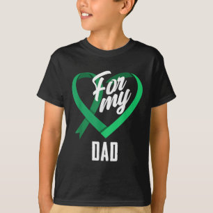 Camiseta Por mi papá, consciente del cáncer de hígado de ci