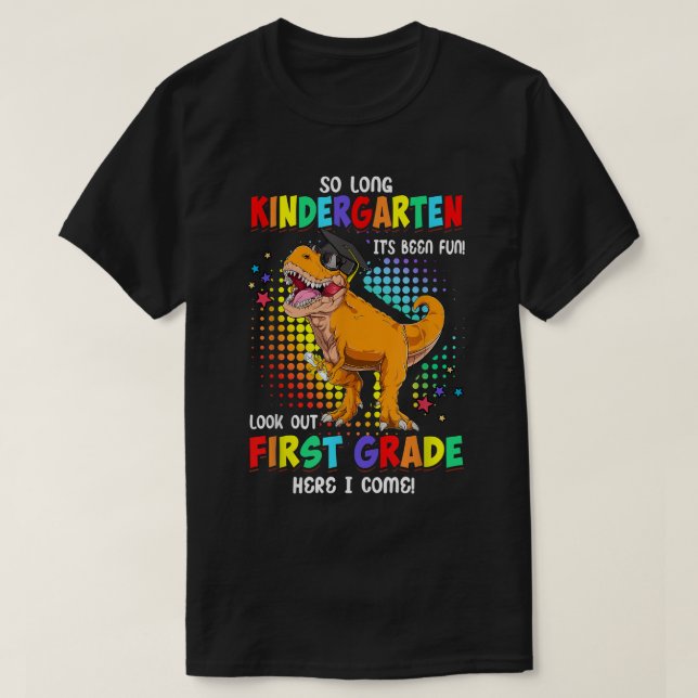 Camiseta Por Mucho Tiempo El Jardín De Niños Mira El Primer (Diseño del anverso)