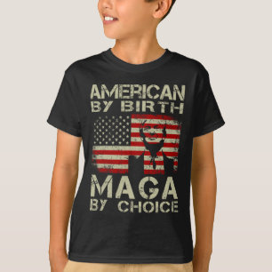 Camiseta Por Nacimiento Maga Por Elección Pro Trump 2024 Ba