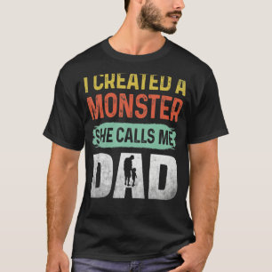 Camiseta por papá del Día 3 del Primer Padre Hija