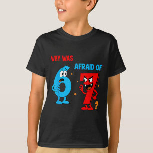 Camiseta Por Qué 6 Tenía Miedo De 7 Funny Six Seven Meme Ge