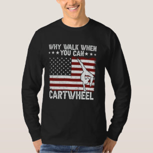 Camiseta ¿Por qué caminar cuando se puede cartinglar un ame