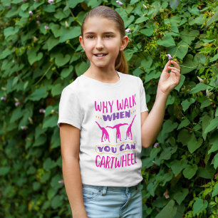 Camiseta ¿Por qué caminar cuando se puede montar el volante