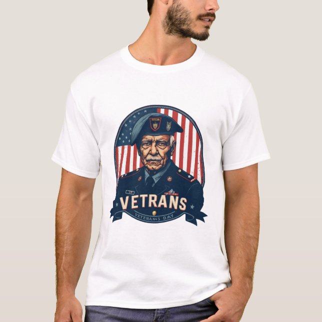 Camiseta Por qué celebramos el Día de los Veteranos (Anverso)