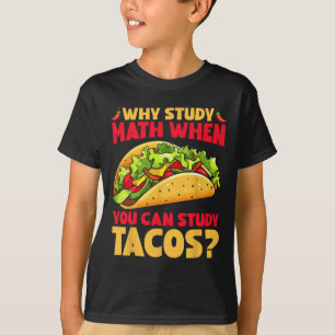 Camiseta Por qué estudiar matemáticas cuando se pueden estu
