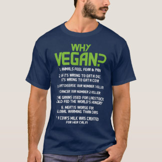 Camiseta Por qué la dieta vegetal vegetariana Vegetariana