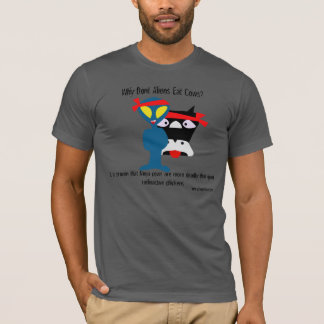 Camiseta ¿Por qué los extranjeros no comen vacas? Está demo