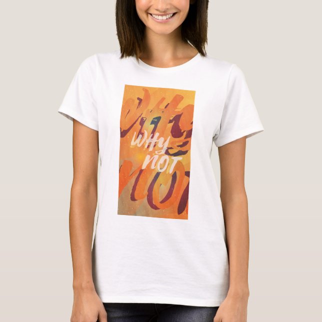 Camiseta Por qué no (Anverso)