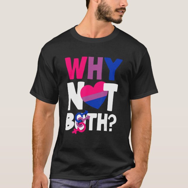 Camiseta ¿Por qué no los dos biselos biselados? (Anverso)