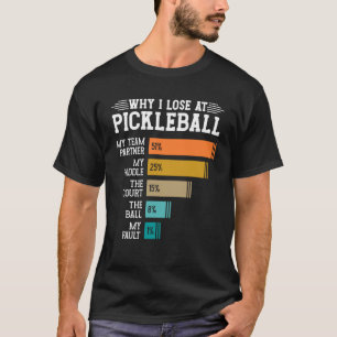 Camiseta Por qué pierdo en el baloncesto