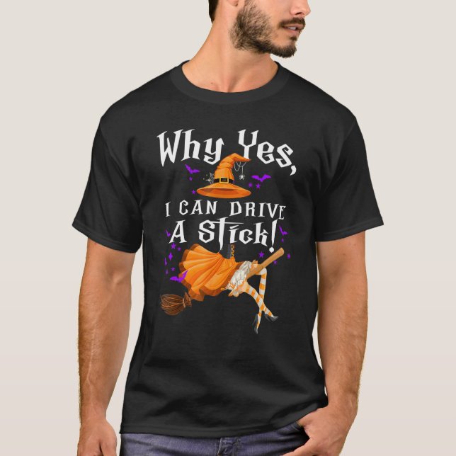 Camiseta ¿Por qué sí puedo conducir una mujer divertida? (Anverso)