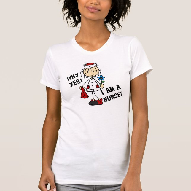 Camiseta ¿Por qué soy una enfermera? (Anverso)