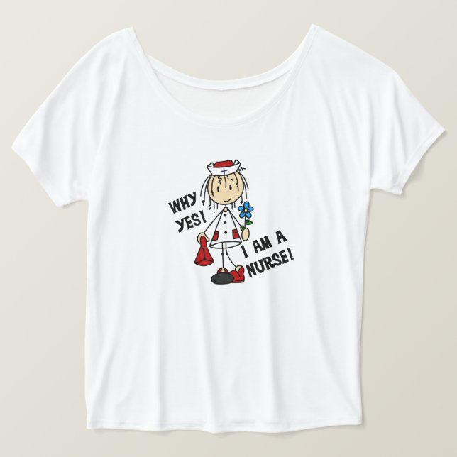 Camiseta ¿Por qué soy una enfermera? (Anverso del diseño)