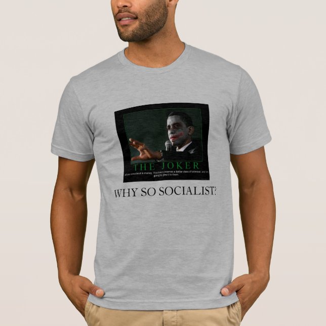 CAMISETA ¿POR QUÉ TAN SOCIALISTA? (Anverso)