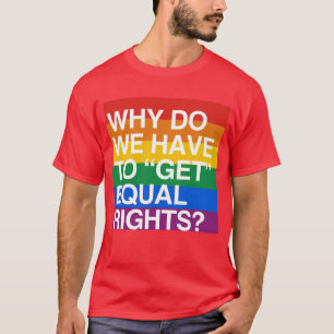 CAMISETA ¿POR QUÉ TENEMOS QUE CONSEGUIR LAS DERECHAS