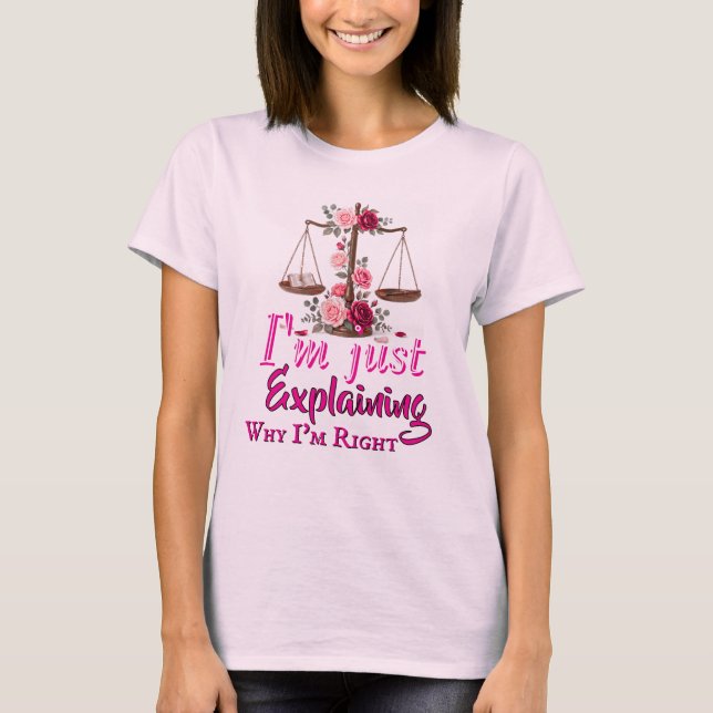 Camiseta Por Qué Tengo Razón (Anverso)