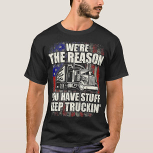Camiseta ¿Por Qué Tienes Cosas Semi Truck Conductor T