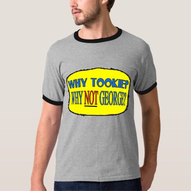 CAMISETA ¿POR QUÉ TOOKIE? --PLAYERA (Anverso)