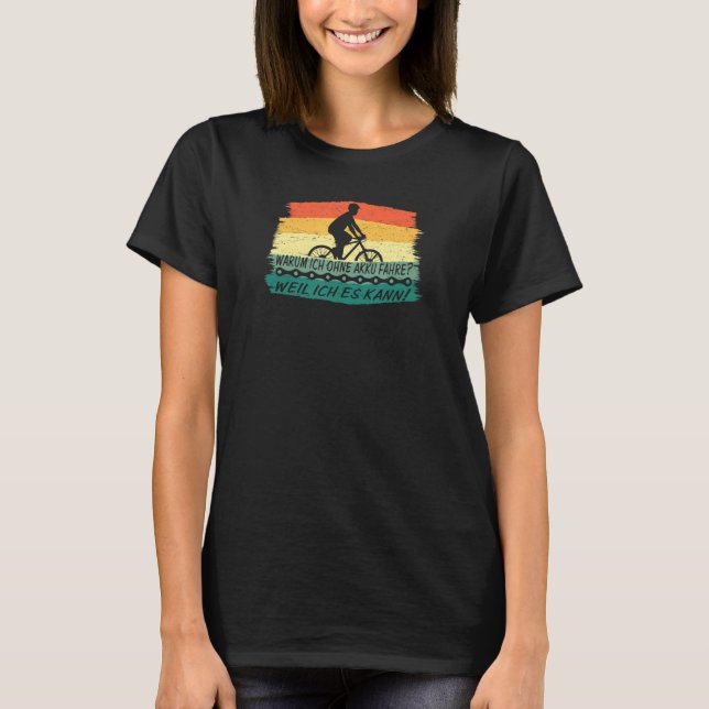 Camiseta Por Qué Viajo Sin Baterías Ciclismo De Carretera M (Anverso)