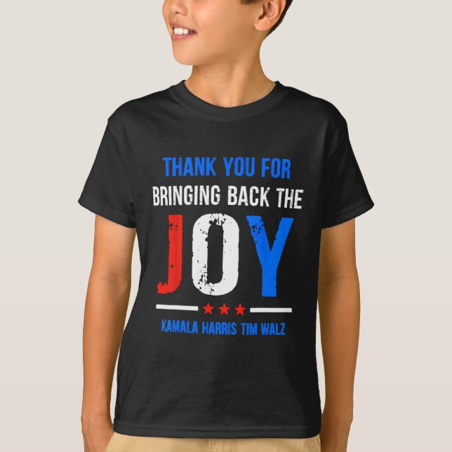 Camiseta Por Recuperar La Alegría Kamala Harris Tim Wa (Anverso)
