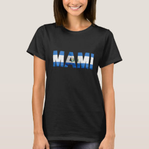 Camiseta por Salvadoreño Salvadoreño Mami Con El Salvador F