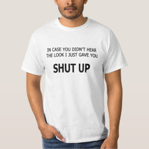 Camiseta Por si no escuchaste
