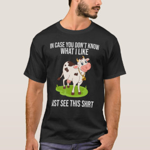 Camiseta Por si no sabes granja de vacas agrícolas