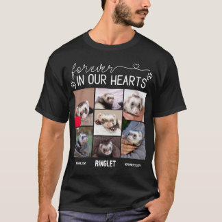 Camiseta Por Siempre en Nuestros Corazones Fotos del Memori
