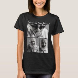 Camiseta Por Siempre en Nuestros Corazones Papá Abuelo Memo