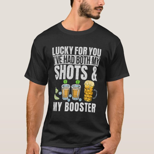 Camiseta Por Suerte Que He Tenido Mis Dos Zapatos Booster S (Anverso)