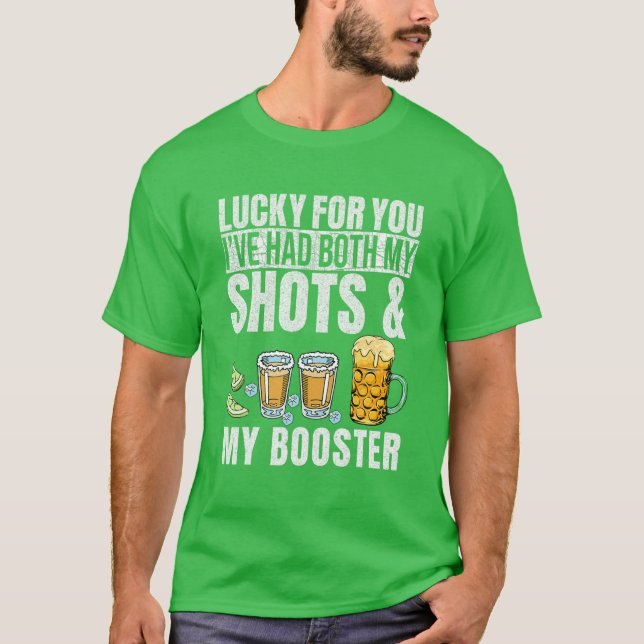 Camiseta Por Suerte Que He Tenido Mis Dos Zapatos Booster S (Anverso)