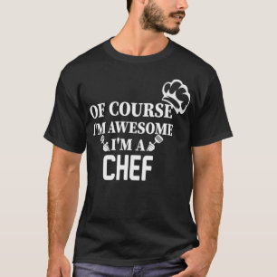 Camiseta POR SUPUESTO MI ALGO IM UN CHEF arco iris cu