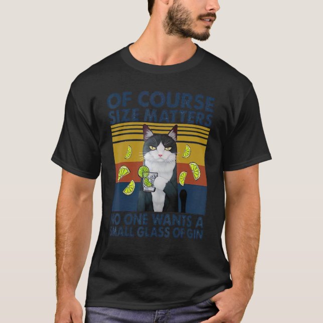 Camiseta Por Supuesto Que El Tamaño Importa, Nadie Quiere U (Anverso)