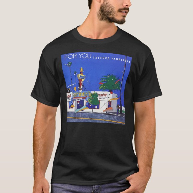 Camiseta Por ti (1982) Poster Tatsuro Yamashita (Anverso)