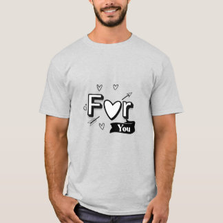 Camiseta "Por ti con amor"
