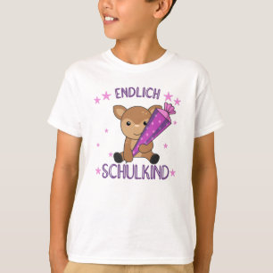 Camiseta Por último Colegio Deer School Bag School
