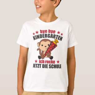 Camiseta Por último, la escuela de monos Bag Rock The