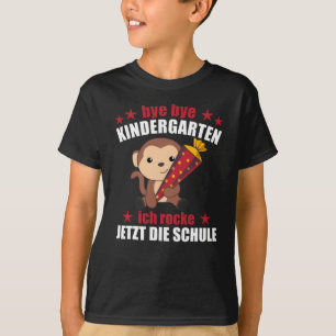Camiseta Por último, la escuela de monos Bag Rock The