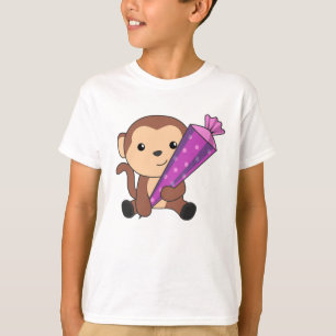 Camiseta Por último, la escuela de monos Bag Rock The