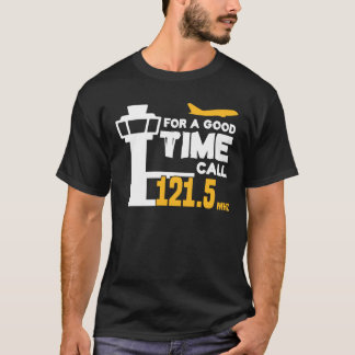 Camiseta Por Un Buen Momento Divertido Torre De Control De 