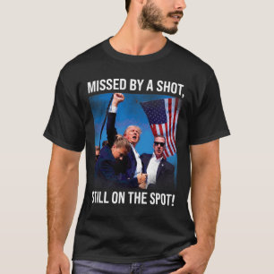 Camiseta Por un momento histórico de Donald Trump disparado