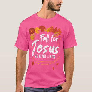 Camiseta Por Una Oración Cristiana De Otoño
