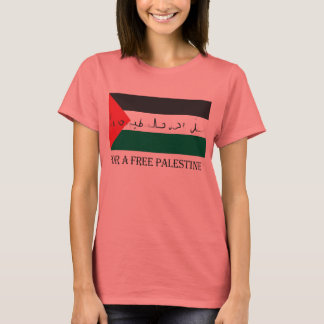 Camiseta ¡Por una palestina libre!