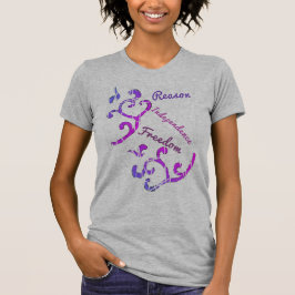 Camiseta Por una persona independiente razonable y libre fe