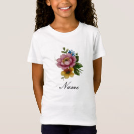 Camiseta Porcelain Inspired Floral 