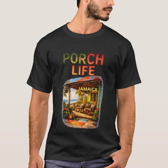 Camiseta Porch life jamaica (Anverso)