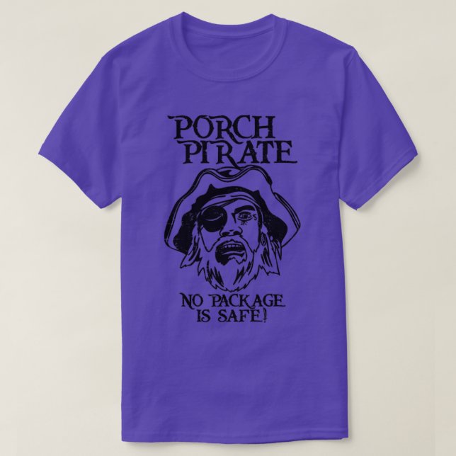 Camiseta Porch Pirate RxTp (Diseño del anverso)